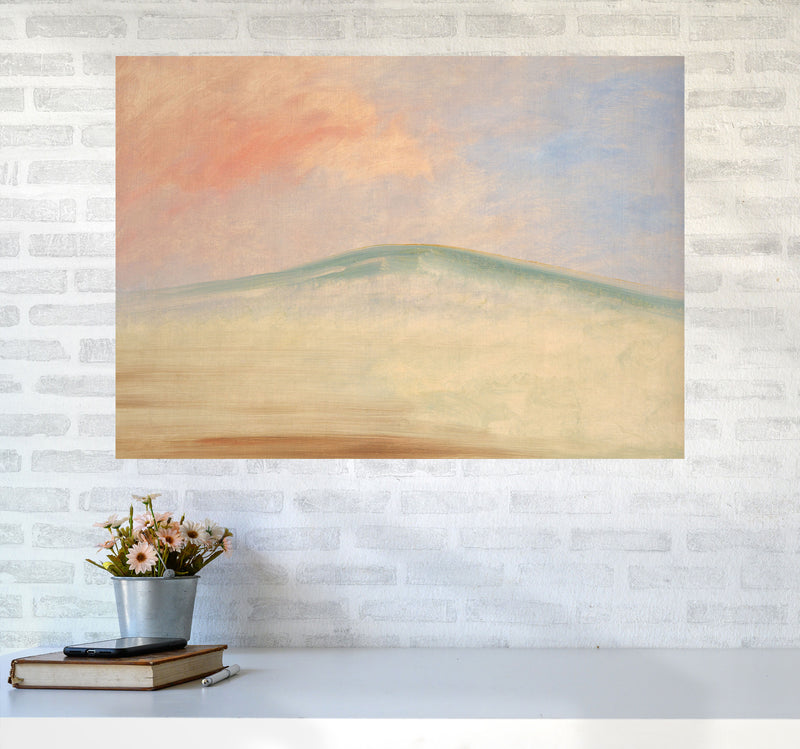 Mountain In the Sky Art Print by Seven Trees Design A1 Black Frame