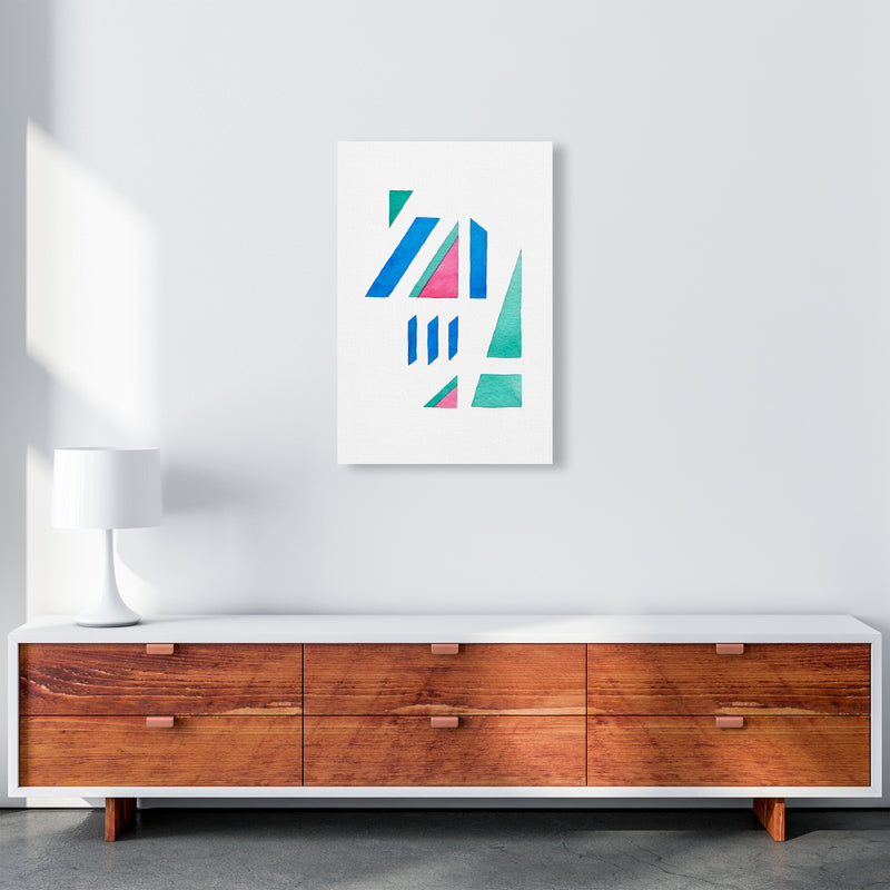 Modern Abstract Watercolor Art Print by Seven Trees Design A2 Canvas