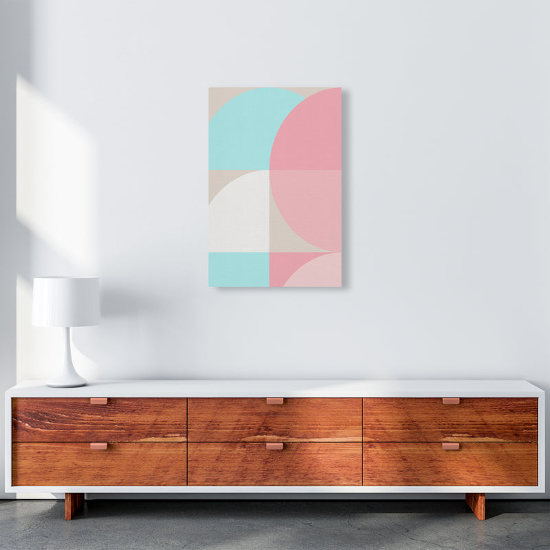 Scandinavian Shapes II Abstract Art Print by Seven Trees Design A2 Canvas