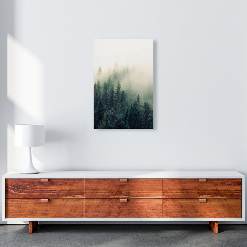 The Fog And The Forest II Photography Art Print by Seven Trees Design A2 Canvas