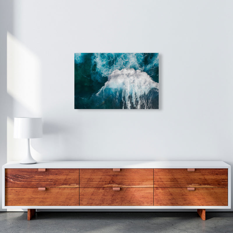 The wave Art Print by Seven Trees Design A2 Canvas