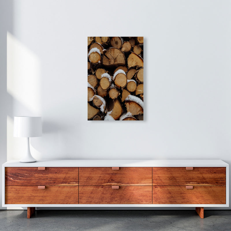 Wood Art Print by Seven Trees Design A2 Canvas