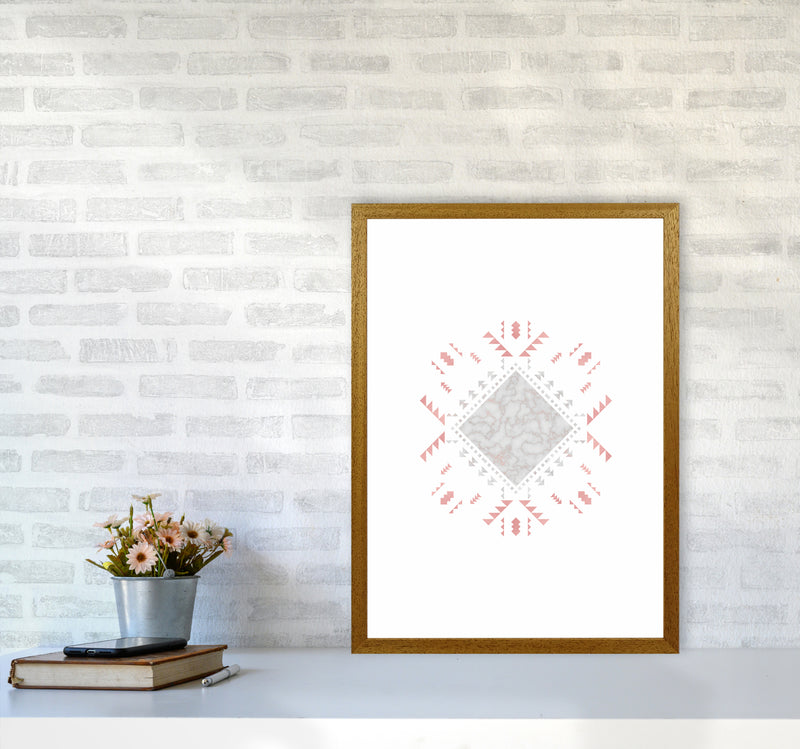 Boho Cherokee Abstract Art Print by Seven Trees Design A2 Print Only