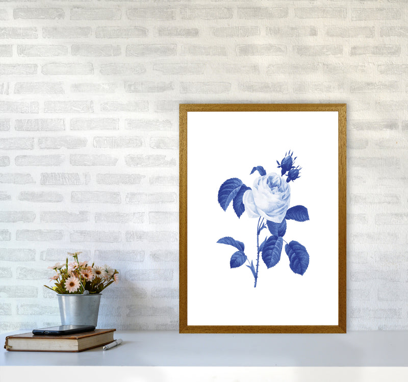 Blue botanic I Art Print by Seven Trees Design A2 Print Only