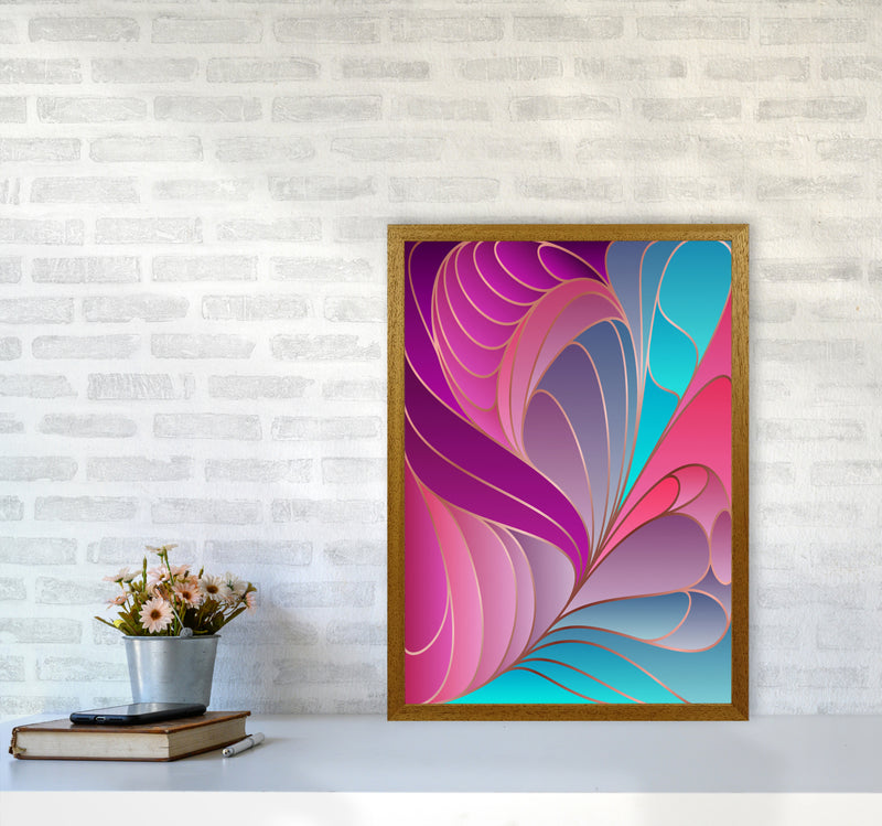 Colorful Art Deco II_ Art Print by Seven Trees Design A2 Print Only