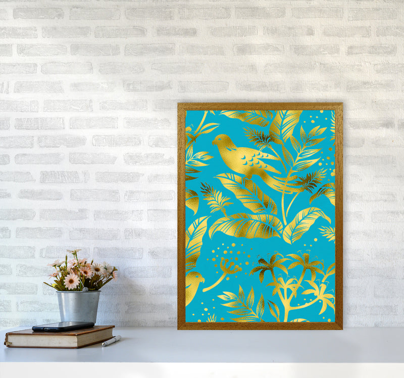 Gold Fauna Art Print by Seven Trees Design A2 Print Only
