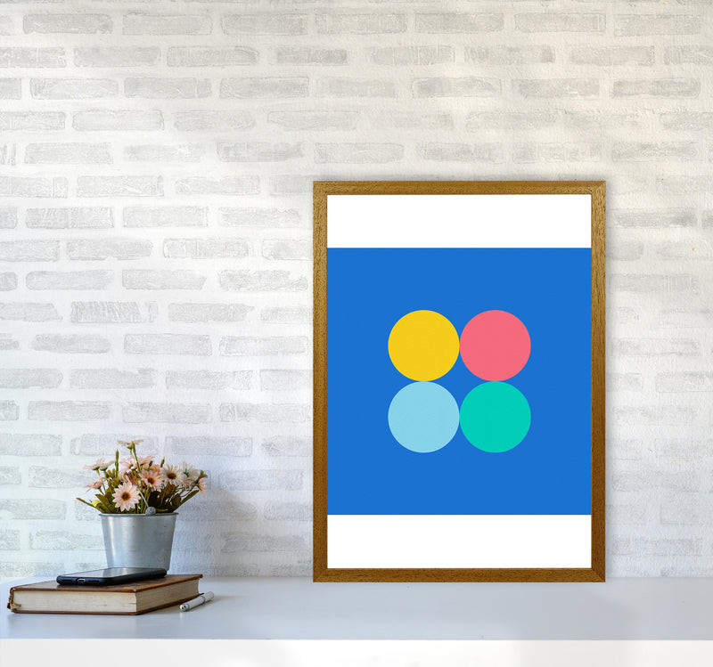 Happy shapes I Circles Art Print by Seven Trees Design A2 Print Only