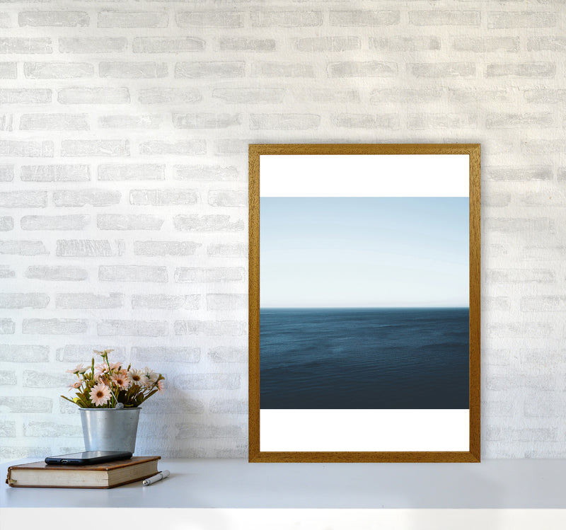 Minimal Ocean Photography Art Print by Seven Trees Design A2 Print Only