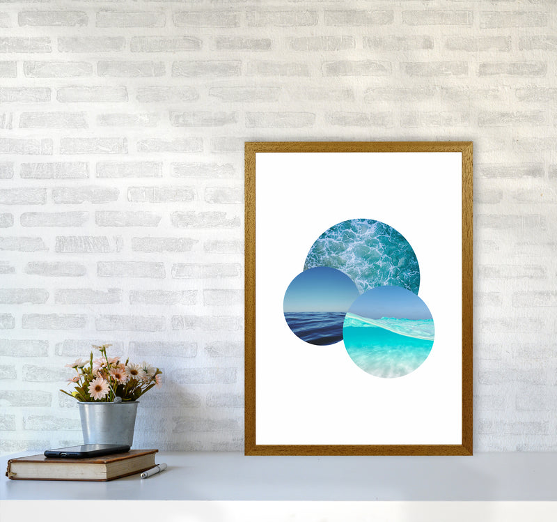 Ocean Planets Art Print by Seven Trees Design A2 Print Only