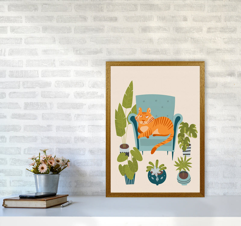 The Tiger of the city Art Print by Seven Trees Design A2 Print Only
