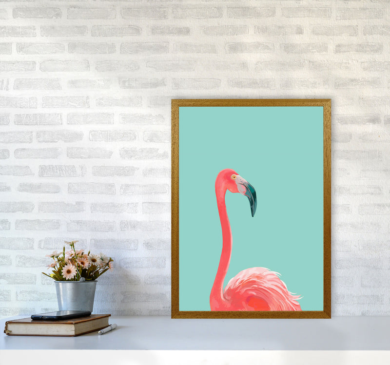Flamingo In The Sky Art Print by Seven Trees Design A2 Print Only