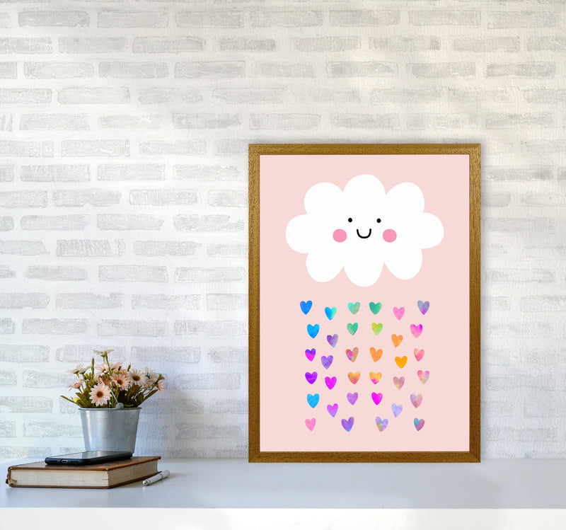 Happy Cloud Art Print by Seven Trees Design A2 Print Only