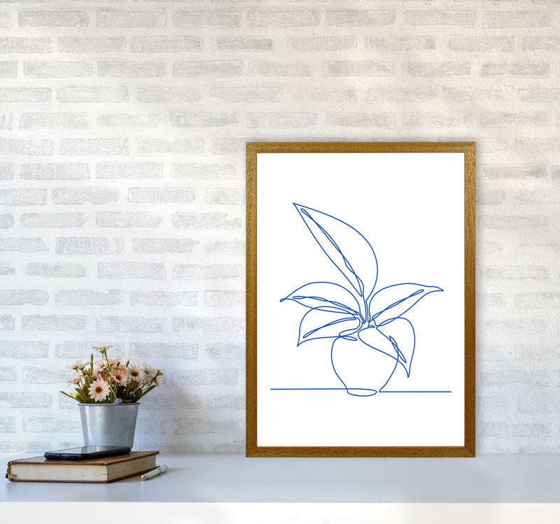 One Line Plant I Art Print by Seven Trees Design A2 Print Only