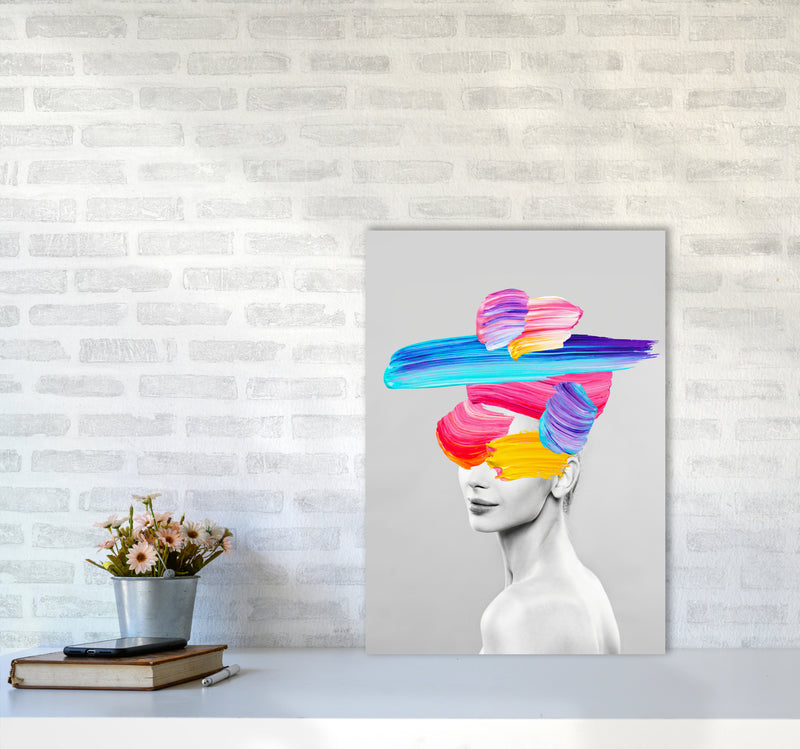 Beauty In Colors I Fashion Art Print by Seven Trees Design A2 Black Frame