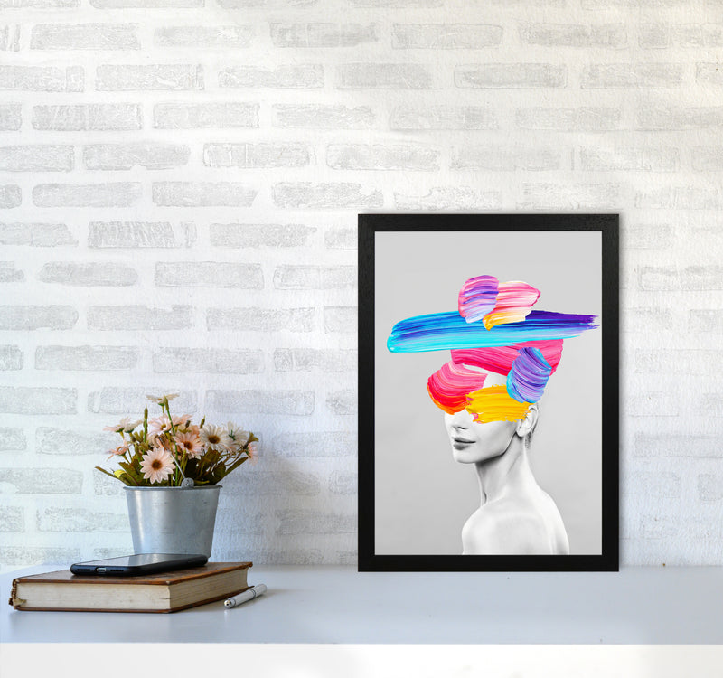 Beauty In Colors I Fashion Art Print by Seven Trees Design A3 White Frame