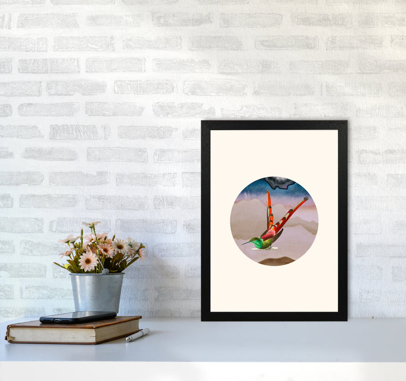 Bird Collage I Art Print by Seven Trees Design A3 White Frame