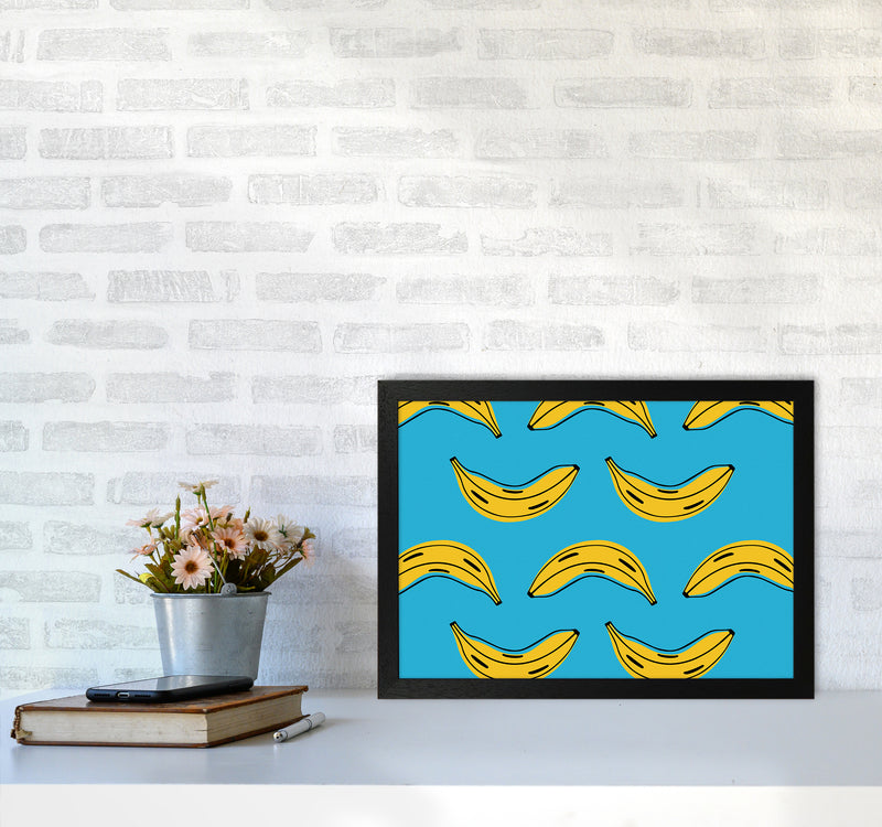 Is Bananas Art Print by Seven Trees Design A3 White Frame