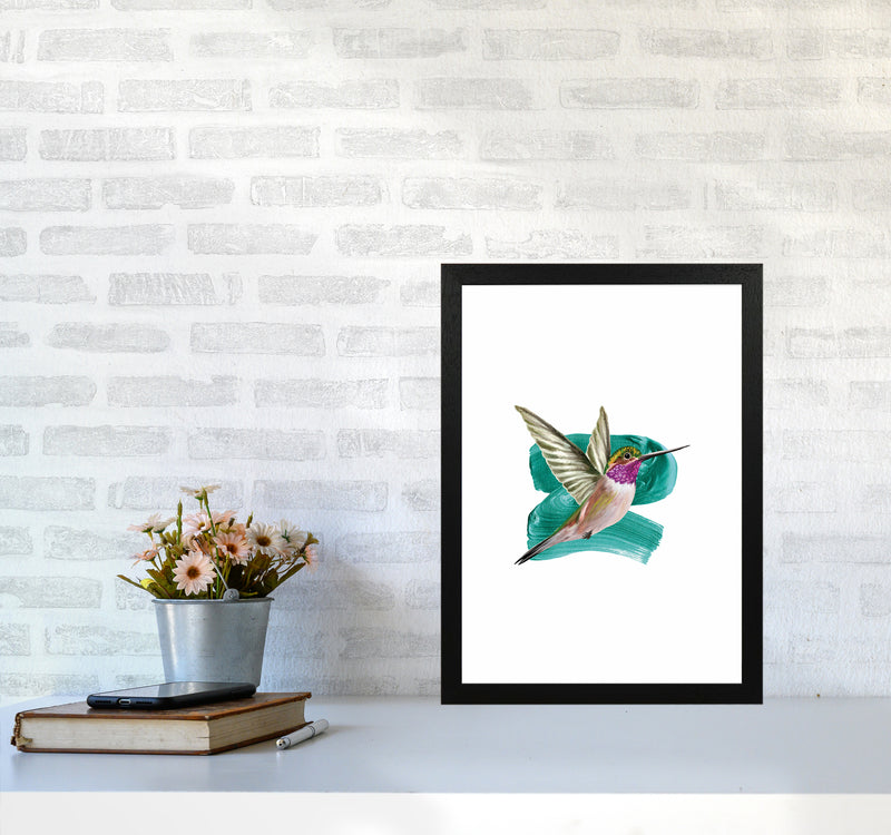 Modern Humingbird I Art Print by Seven Trees Design A3 White Frame
