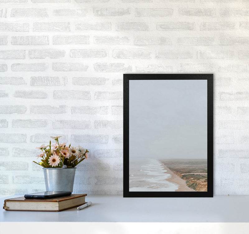 Fog and Waves Art Print by Seven Trees Design A3 White Frame