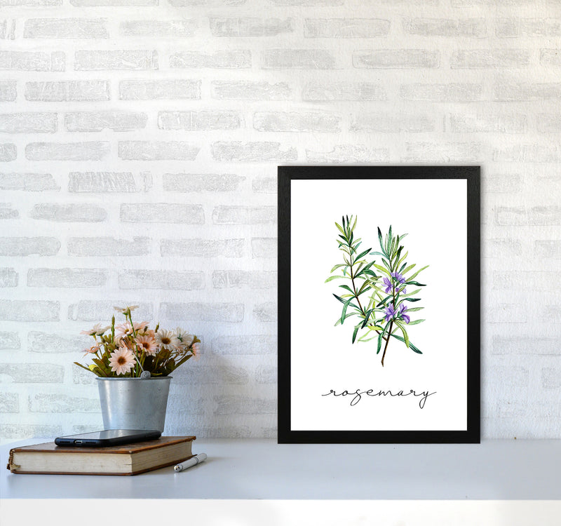 Rosemary Art Print by Seven Trees Design A3 White Frame