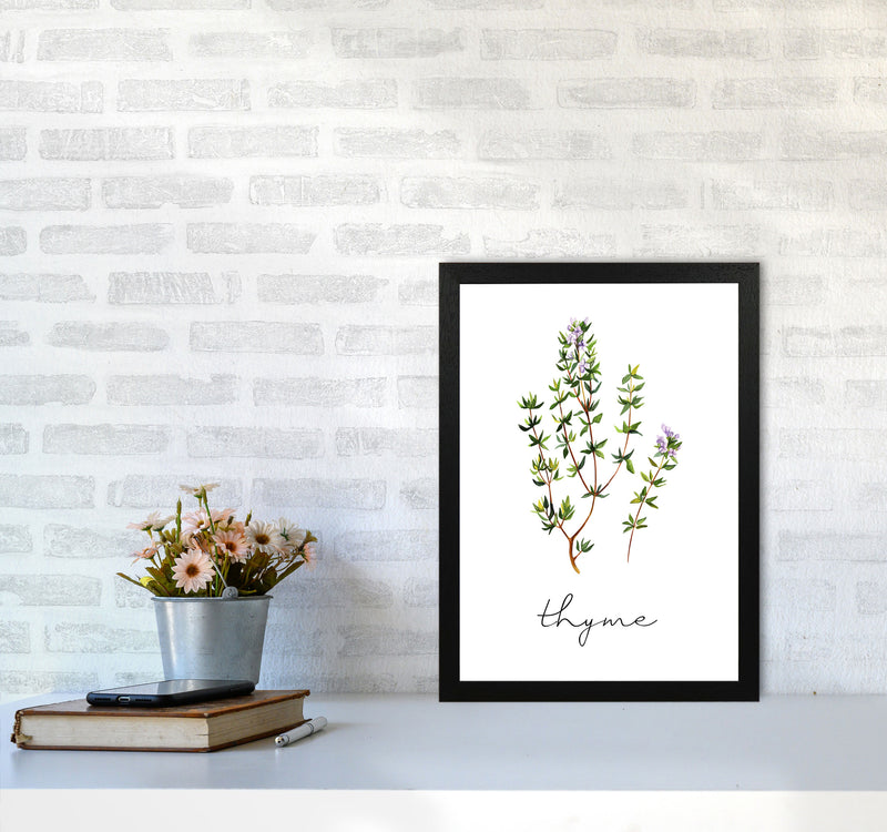 Thyme Art Print by Seven Trees Design A3 White Frame