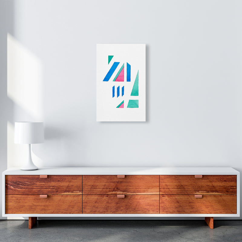 Modern Abstract Watercolor Art Print by Seven Trees Design A3 Canvas
