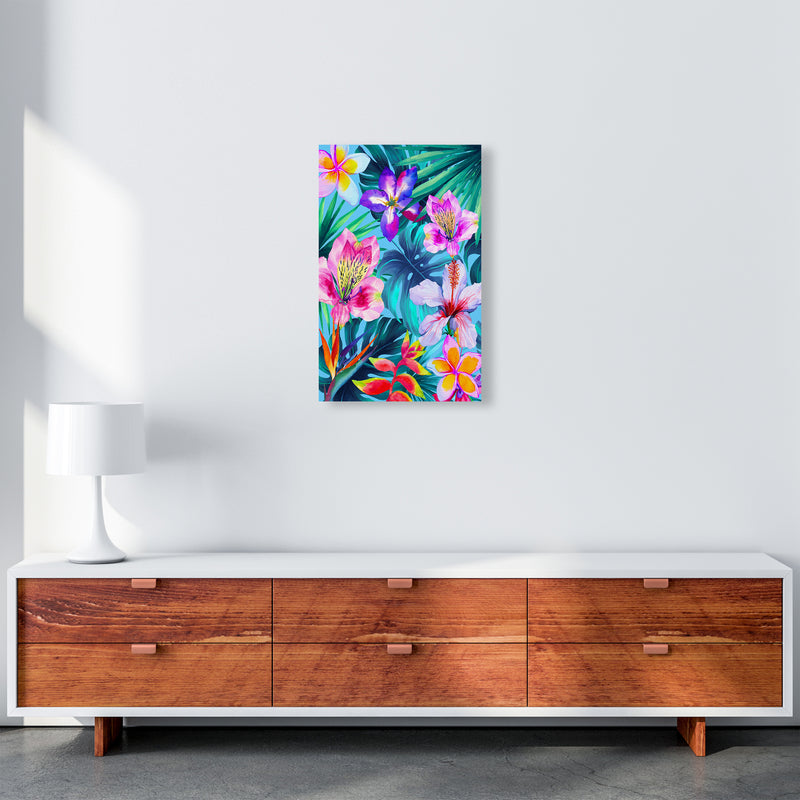 The Tropical Flowers Art Print by Seven Trees Design A3 Canvas