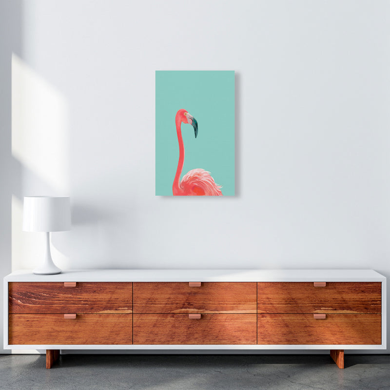 Flamingo In The Sky Art Print by Seven Trees Design A3 Canvas