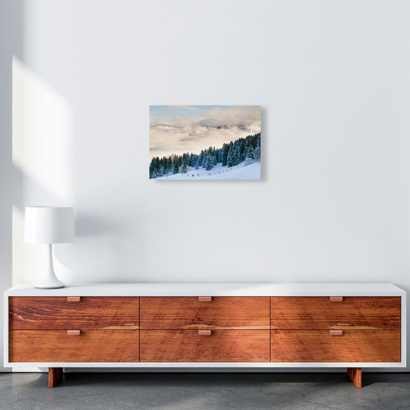 Pines in the sky Art Print by Seven Trees Design A3 Canvas
