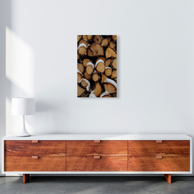 Wood Art Print by Seven Trees Design A3 Canvas