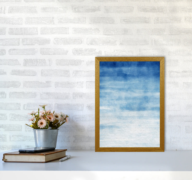 Abstract Blue Art Print by Seven Trees Design A3 Print Only
