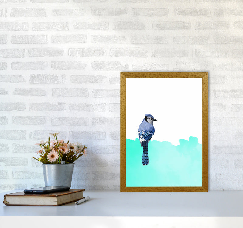 Bird Blue Art Print by Seven Trees Design A3 Print Only