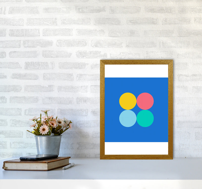 Happy shapes I Circles Art Print by Seven Trees Design A3 Print Only