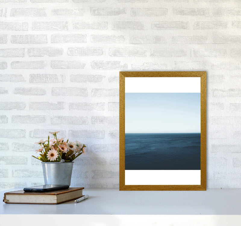 Minimal Ocean Photography Art Print by Seven Trees Design A3 Print Only