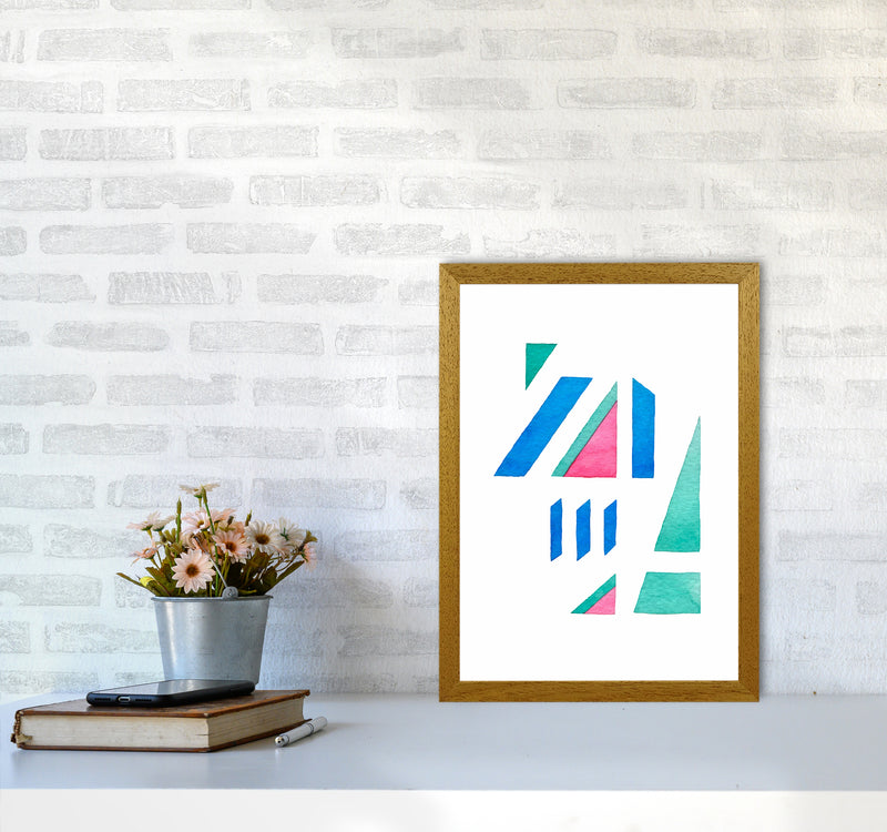 Modern Abstract Watercolor Art Print by Seven Trees Design A3 Print Only