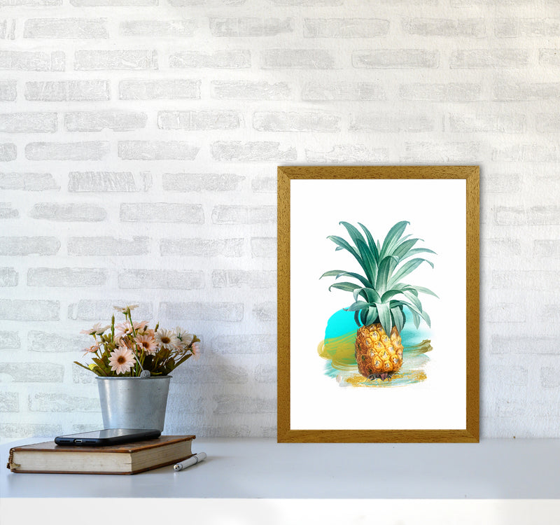 Modern Pineapple Kitchen Art Print by Seven Trees Design A3 Print Only