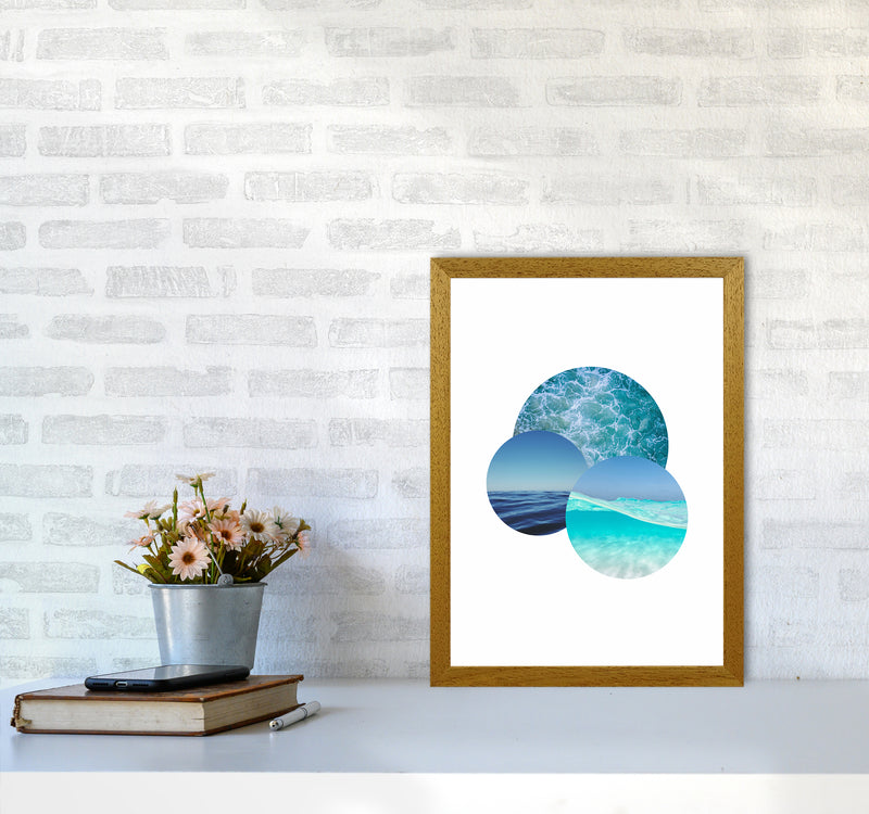 Ocean Planets Art Print by Seven Trees Design A3 Print Only