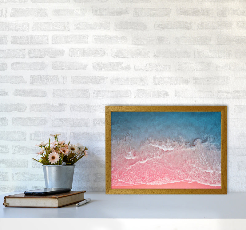 The Pink Ocean Photography Art Print by Seven Trees Design A3 Print Only