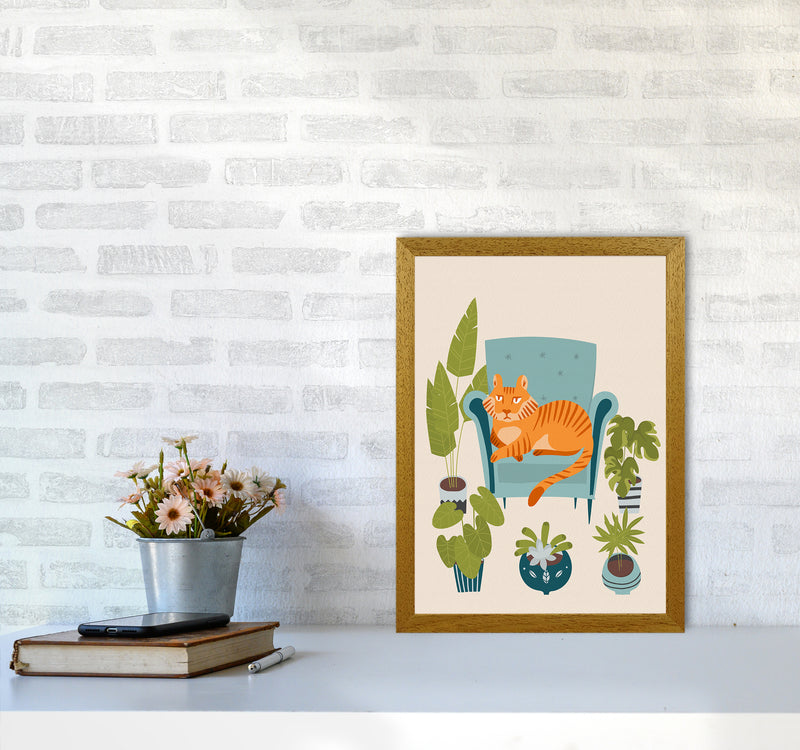 The Tiger of the city Art Print by Seven Trees Design A3 Print Only