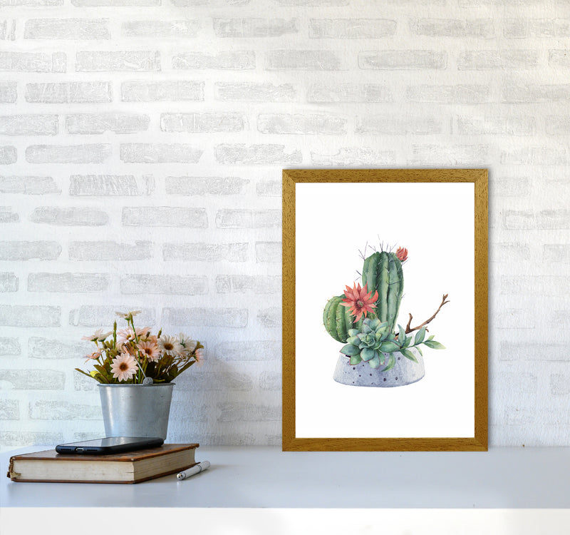 The Watercolor Cactus Art Print by Seven Trees Design A3 Print Only