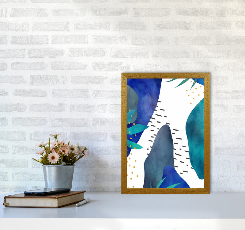 Watercolor Abstract Jungle Art Print by Seven Trees Design A3 Print Only