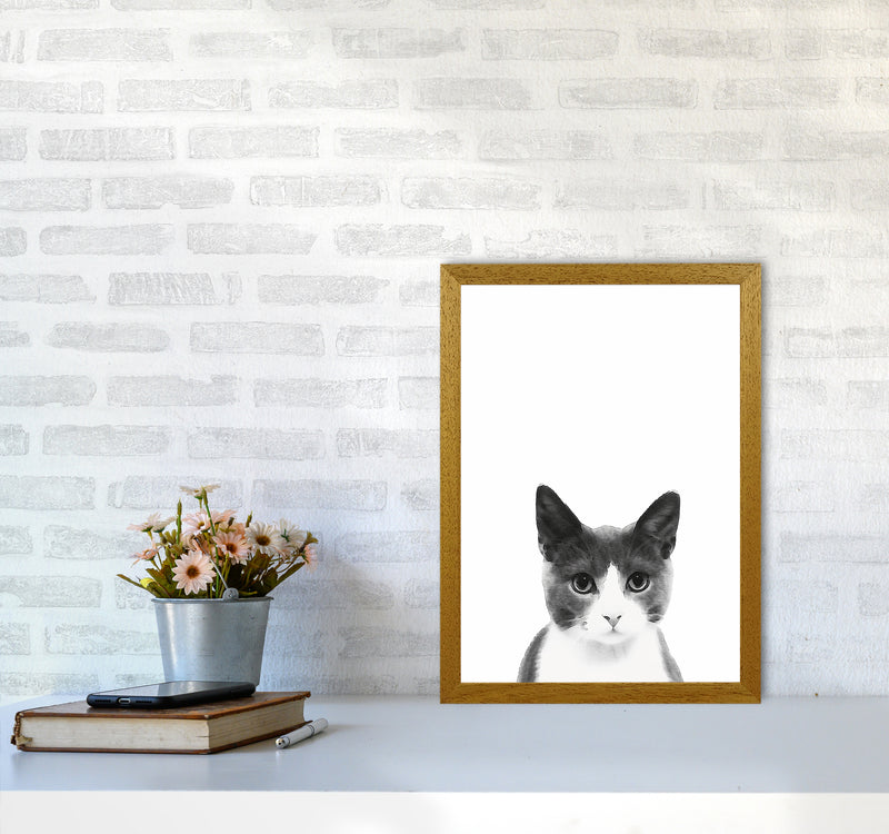Watercolor Cat Art Print by Seven Trees Design A3 Print Only