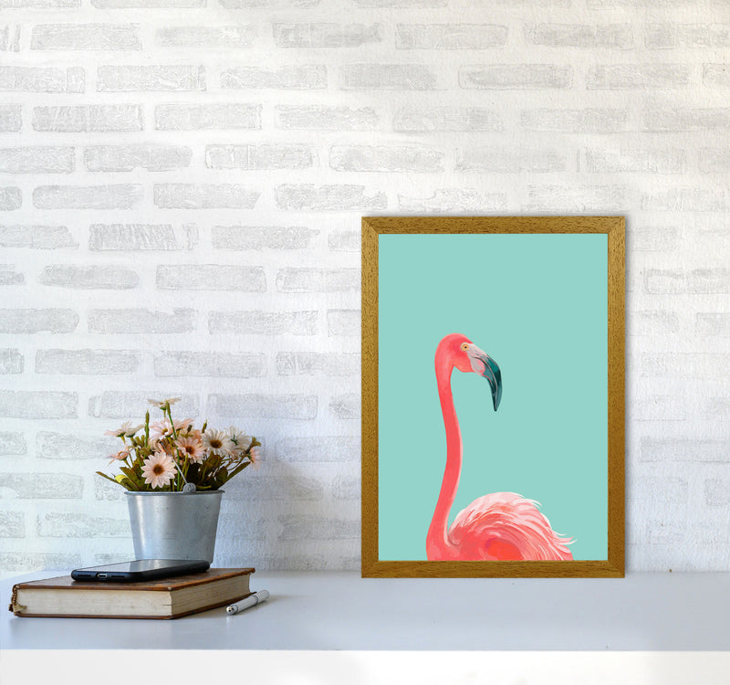 Flamingo In The Sky Art Print by Seven Trees Design A3 Print Only