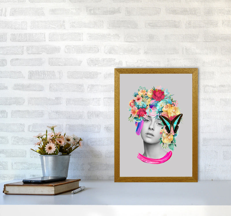 The Girl and the Butterfly Art Print by Seven Trees Design A3 Print Only