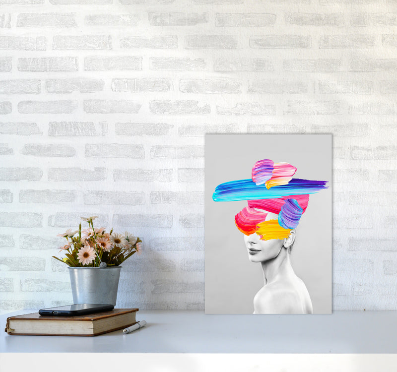 Beauty In Colors I Fashion Art Print by Seven Trees Design A3 Black Frame