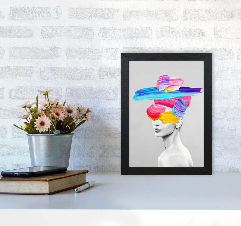Beauty In Colors I Fashion Art Print by Seven Trees Design A4 White Frame