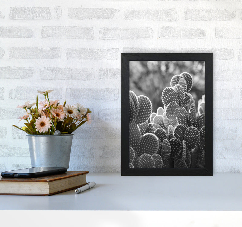 The Cacti Cactus B&W Art Print by Seven Trees Design