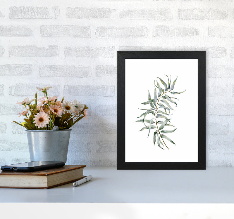 Watercolor Eucalyptus IV Art Print by Seven Trees Design A4 White Frame