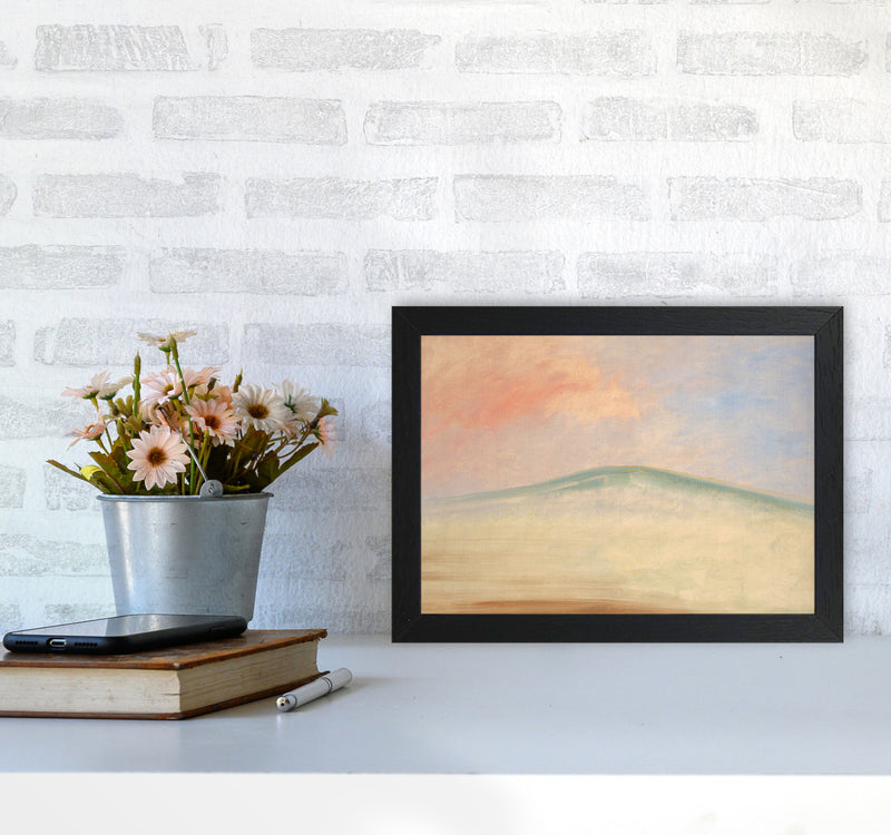 Mountain In the Sky Art Print by Seven Trees Design A4 White Frame