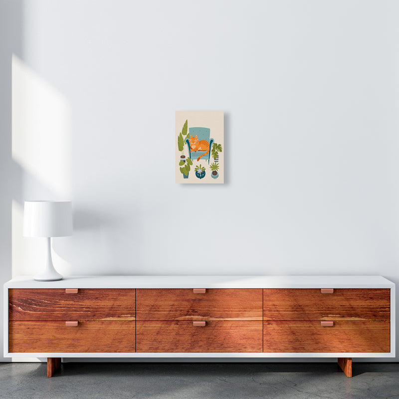 The Tiger of the city Art Print by Seven Trees Design A4 Canvas